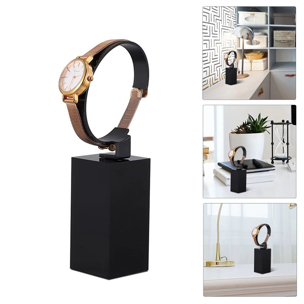 Jewelry And Watches Inc - 4/6/8cm Tempat Pajangan Jam Tangan Akrilik