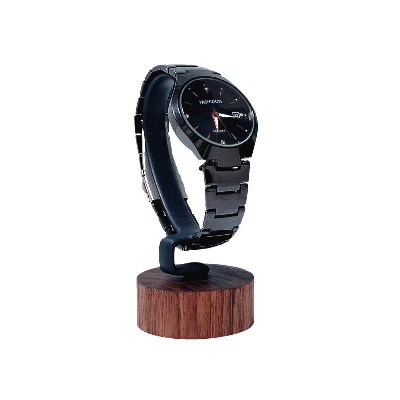 Jewelry And Watches Inc - Stand Display Jam Tangan Kayu Bentuk