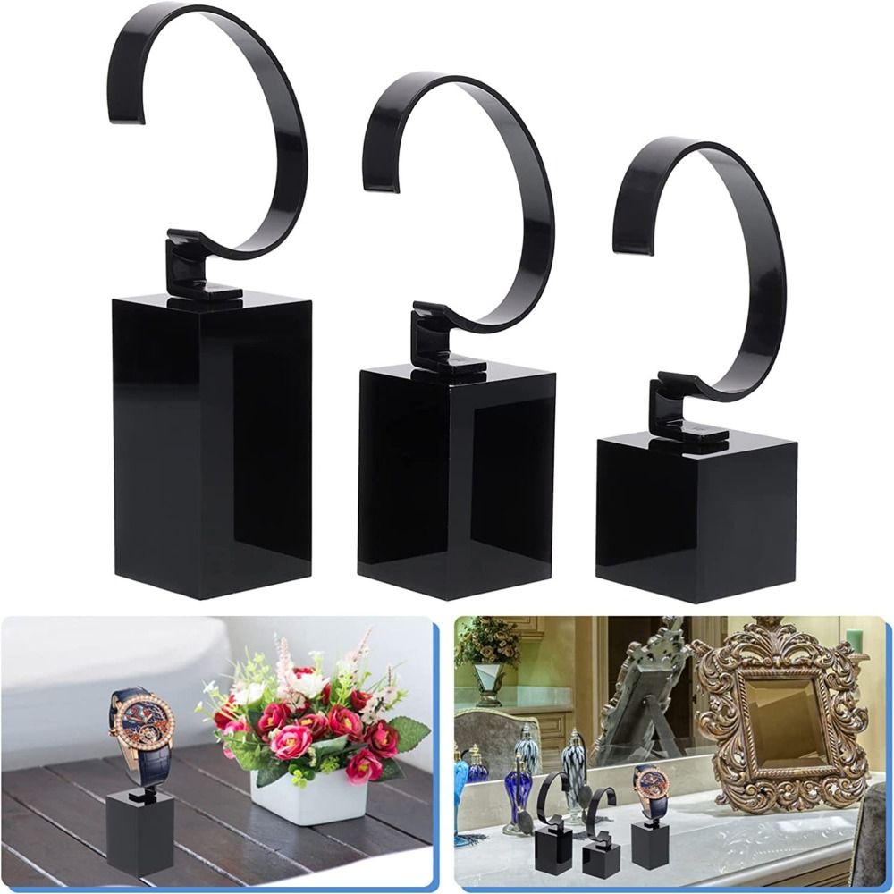 4/6/8cm Tempat Pajangan Jam Ta - Jewelry And Watches Inc ulasan dan harga