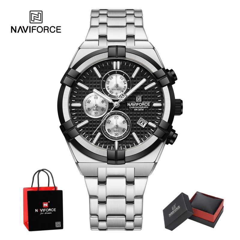 Jam Tangan Pria NAVIFORCE Quar - Jewelry For Watches ulasan dan harga
