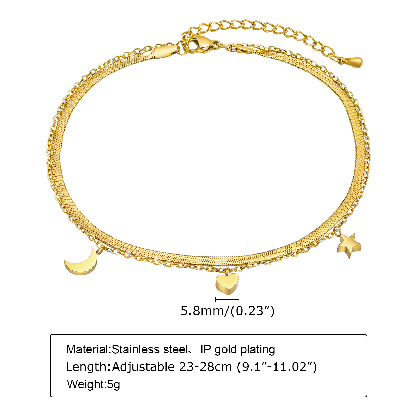 Gelang kaki wanita yang sangat - Jc Jewelry & Watches Photos ulasan dan harga